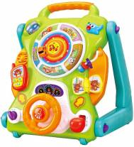 Centru activitati 3 in 1 Hola Toys cu functie de antemergator 