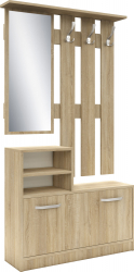 Cuier haaus Lyon Stejar Sonoma L 85 x l 24 x H 180 cm 