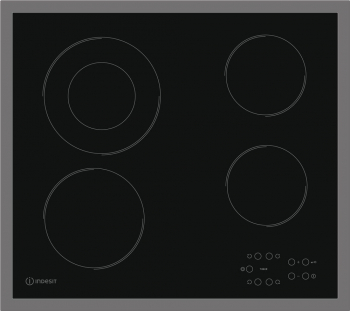 Plita incorporabila Indesit RI 261 X 4 zone de gatit Touch control Neagra 