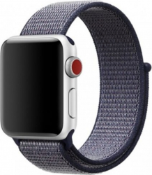 Curea pentru Apple Watch 42-44mm Bibilel Textil Mov inchis 