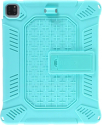 Husa de protectie pentru Apple iPad Pro 12.9 2018/2020/2021 cu kickstand din silicon Verde-Menta