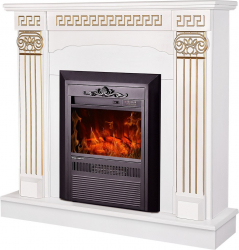 Semineu electric Calisto si Cristina - Art Flame - 1020 x 300 x 1100 mm - 2000W - Display manual - Telecomanda 
