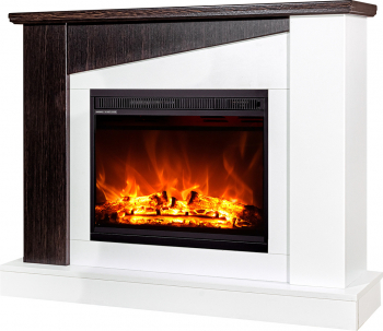 Semineu electric Gaspar si Lorance - Art Flame - 900 x 270 x 1150 mm - 1500W - Flacara Multicolora - Telecomanda 