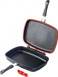Tigaie dubla cu interior marmorat CF-DG32 32 cm 