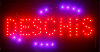 Panou Reclama Afisaj Luminos LED Deschis Inchis