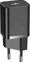 Incarcator retea Baseus Super Charge Quick Charge 20W 1 x USB Type-C 5V/3A max Negru 