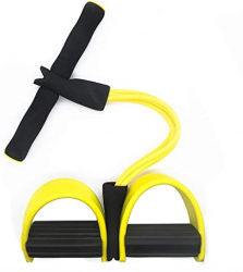 Banda elastica multifunctionala cu suport pentru picioare perfecta pentru tonifiere MyStyle and reg Negru