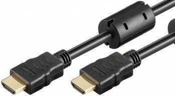 Throat fascism Lazy Cablu HDMI tata la HDMI tata 1.4V ecranat 15m cu ferita contacte la DOMO