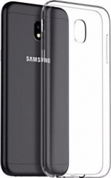 Husa protectie Samsung Galaxy J3 2017 silicon TPU ultra slim Perfect Fit - MYSTYLE - Transparenta 