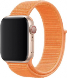 Curea pentru Apple Watch 42-44mm din textil Portocaliu 