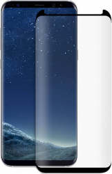 Folie de sticla case friendly pentru Samsung Galaxy S8 GloMax 3D Negru 