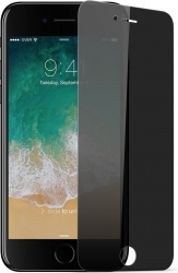 Folie de sticla privancy 5D case friendly pentru Apple iPhone 7 Plus Privacy Glass GloMax folie securizata duritate 9H anti amprente 
