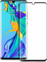 Folie de sticla securizata 9H pentru Huawei P30 PRO GloMax 5D Negru 