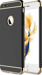 Husa pentru Apple iPhone 6/6S GloMax 3in1 PerfectFit Negru 