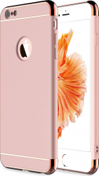 Husa pentru Apple iPhone 6/6S GloMax 3in1 PerfectFit Rose-Gold 