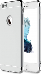 Husa pentru Apple iPhone 6/6S GloMax 3in1 PerfectFit Silver 