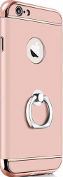 Husa pentru Apple iPhone 7 Plus GloMax 3in1 Ring PerfectFit Rose-Gold 