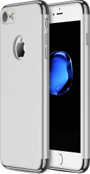 Husa pentru Apple iPhone 7 GloMax 3in1 PerfectFit Silver 