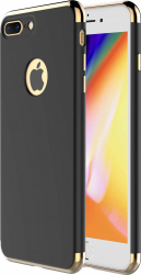 Husa pentru Apple iPhone 8 Plus GloMax 3in1 PerfectFit Negru 
