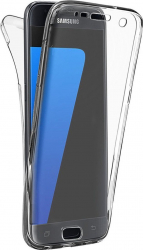 Husa pentru Samsung Galaxy S7 Edge GloMax TPU 360 Transparent 