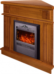 Semineu electric Marina maro de colt si Cristina - Art Flame - 1000 x 500 x 1000 mm - 2000W - Display manual - Telecomanda 