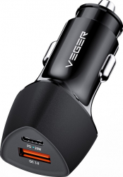 Incarcator Auto VEGER CC50 38W USB Type-C Negru 
