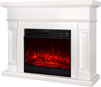 Semineu electric Riga si Mirabella - Art Flame - 1020 x 330 x 1360 mm - 1950W - Display manual - Telecomanda 