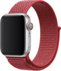 Curea din textil pentru Apple Watch 42-44mm Rosu 