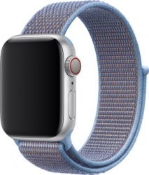 Curea pentru Apple Watch 42-44mm din textil Special Blue Insertion 