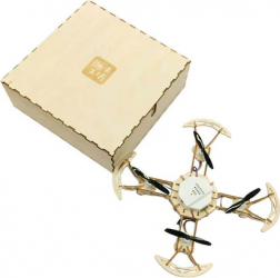 Drona de construit lemn AIR DRONE 4 in 1cu camera video 