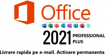 Office 2021 Pro Plus permanenta pers fizice si juridice All languages 