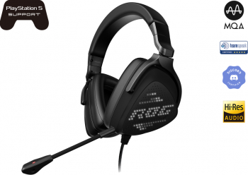 Casti Gaming ASUS ROG Delta S Animate iluminare Alba 90yh037m-b2ua00 