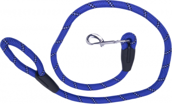 Lesa Blue Rope tip franghie rezistenta pentru caini de talie medie/mare 120 cm albastru Doty 
