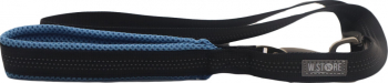Lesa Milo pentru caini de talie medie/mare rezistenta confortabila 120 cm negru/albastru deschis Doty 
