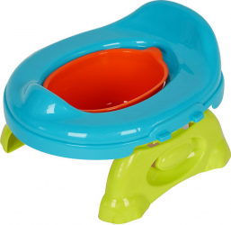 Olita portabila 2 in 1 reductor wc si olita usor de asamblat usor de depozitat multicolor doty 