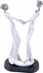 Statueta First dance confectionata din rasina accente aurii eleganta inaltime 25 cm doty 