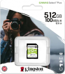 Card de memorie Kingston Canvas Select Plus SD 512GB Class 10 sds2/512gb 