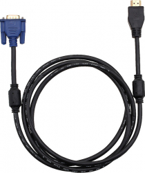 Cablu conector video HDMI la VGA 1024p pentru PC DVD HDTV 3 metri Negru BBL3889 