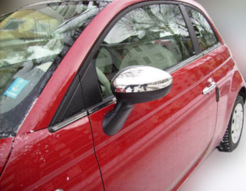 Ornamente crom oglinda Fiat 500 2007-prezent 