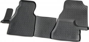 Set de 2 covorase cauciuc 3D stil tavita premium pentru Mercedes Sprinter W901-W905 2000-2006 