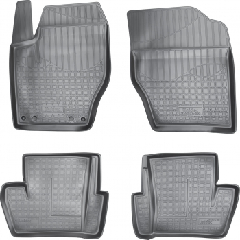 Set de 4 covorase cauciuc 3D stil tavita premium pentru Citroen DS4 2011-2018 