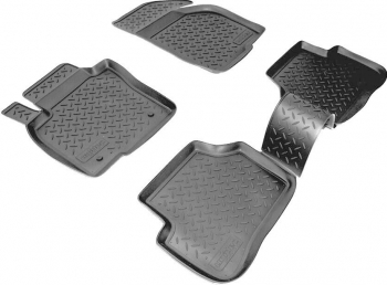 Set de 5 covorase cauciuc 3D stil tavita premium pentru VW Passat B6 2005-2010 