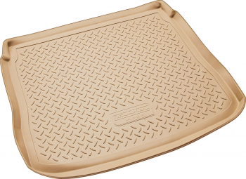 Tavita portbagaj bej din cauciuc premium pentru VW Tiguan 5N 2007-2016 cu podea standard 