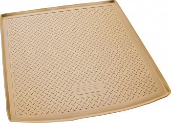 Tavita portbagaj din cauciuc bej premium pentru Audi Q7 4L 2005-2015 