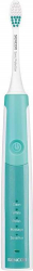 Periuta electrica sonica Sencor SOC2202TQ 2 capete 48.000 oscilatii IPX7 impermeabil Alb Verde 