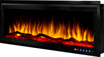Semineu electric Schubert 42 - Art Flame - 433 x 142 x 1060 mm - 1500W - Termostat - Flacara Multicolora 