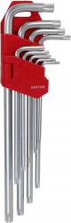 Set chei torx cu brat lung 9 piese Dekton DT85517