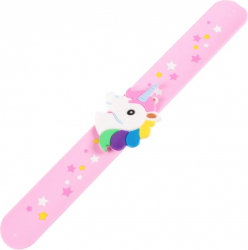 Bratara pentru copii cu unicorn dimensiune reglabia Roz JMB-SOHO4238 