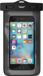 Husa telefon subacvatica Emeszon and reg Waterproof impermeabila Snowproof pentru telefon mobil Universal prindere pe brat sau de gat Negru 