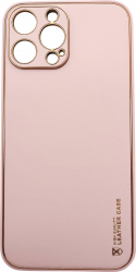 Husa eleganta din piele ecologica cu protectie de camera compatibila cu Apple iPhone 13 Roz 